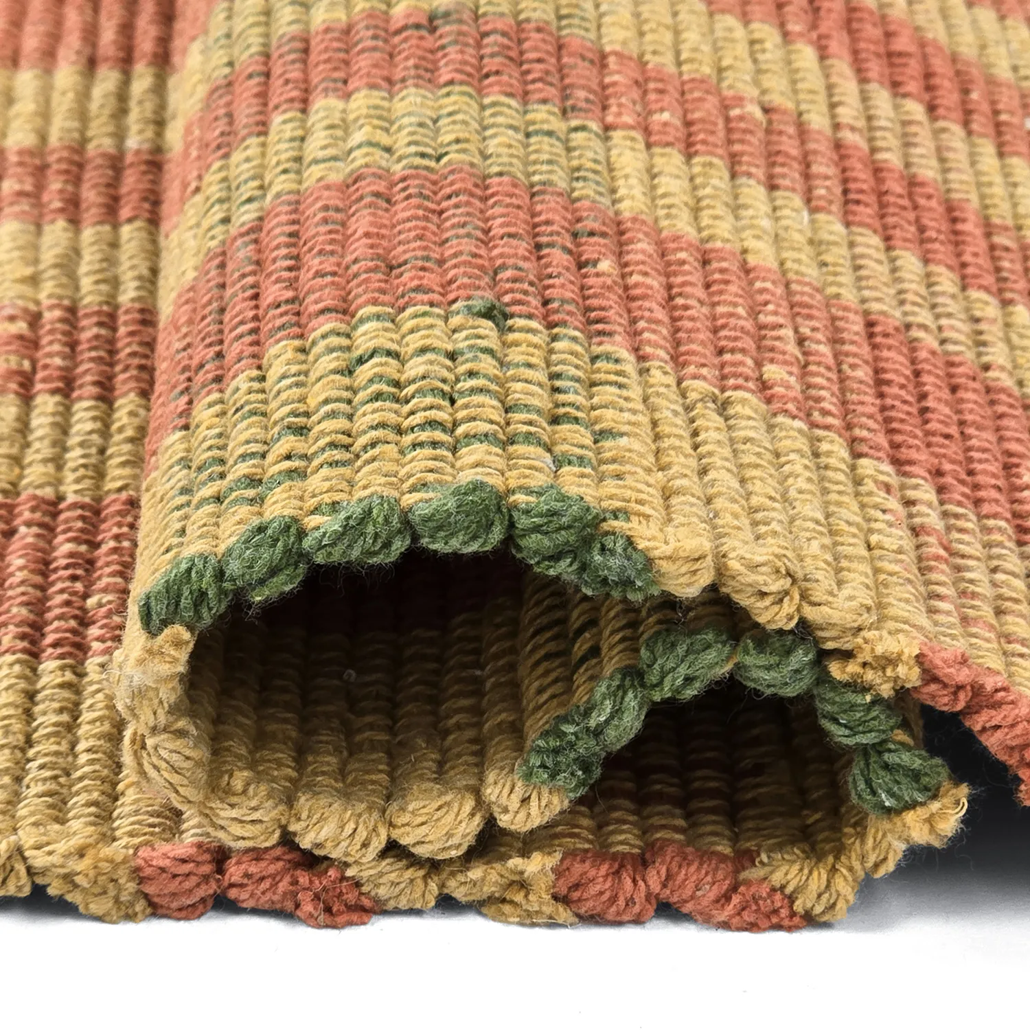 Tapis Coton - Husvik (moutarde/multicolore)