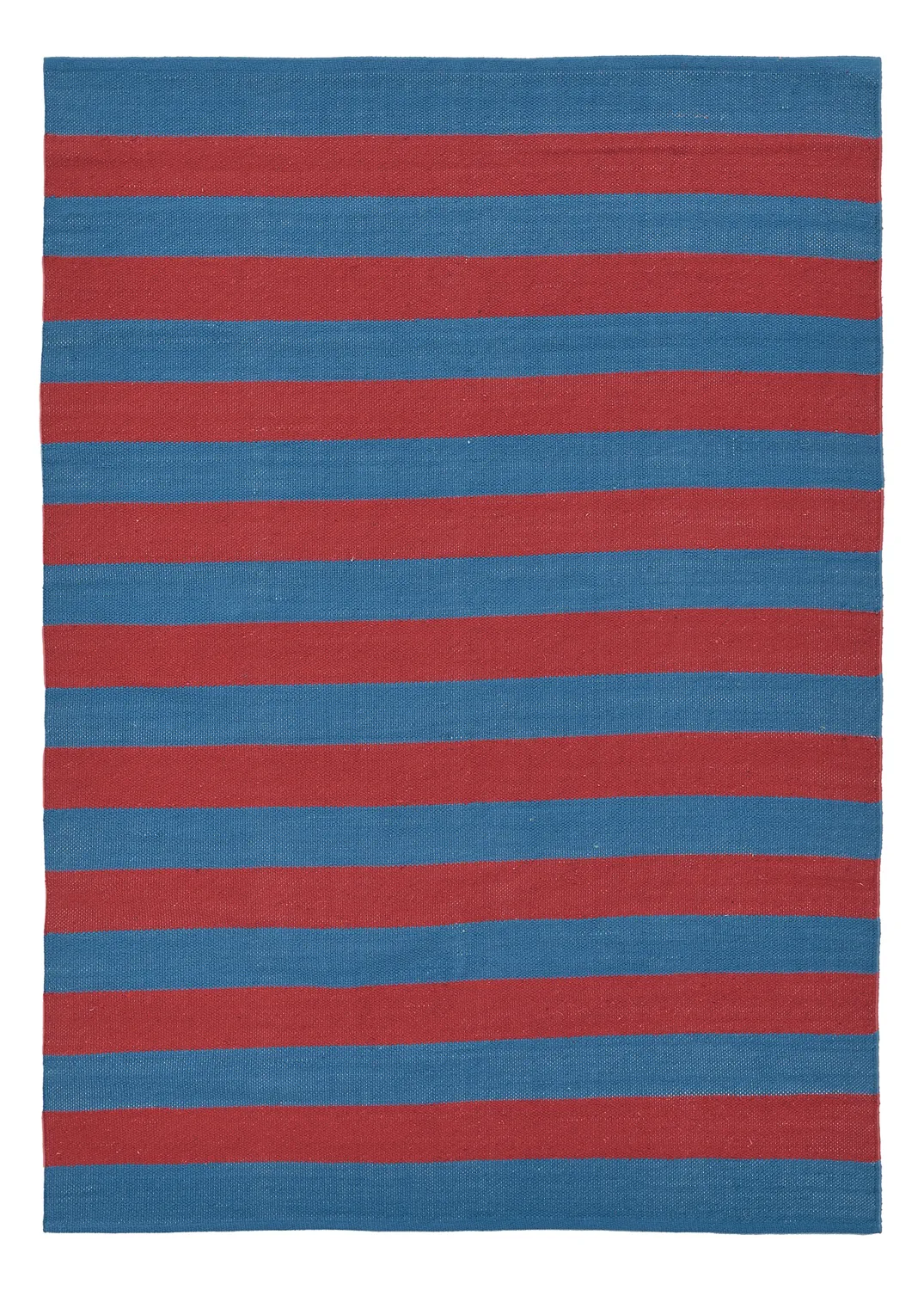 Tapis Coton - Nilo (rouge/bleu)