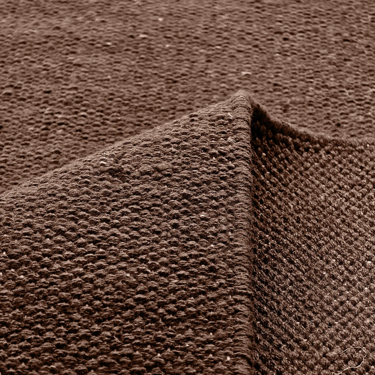 Tapis Coton - Rigolet (marron)