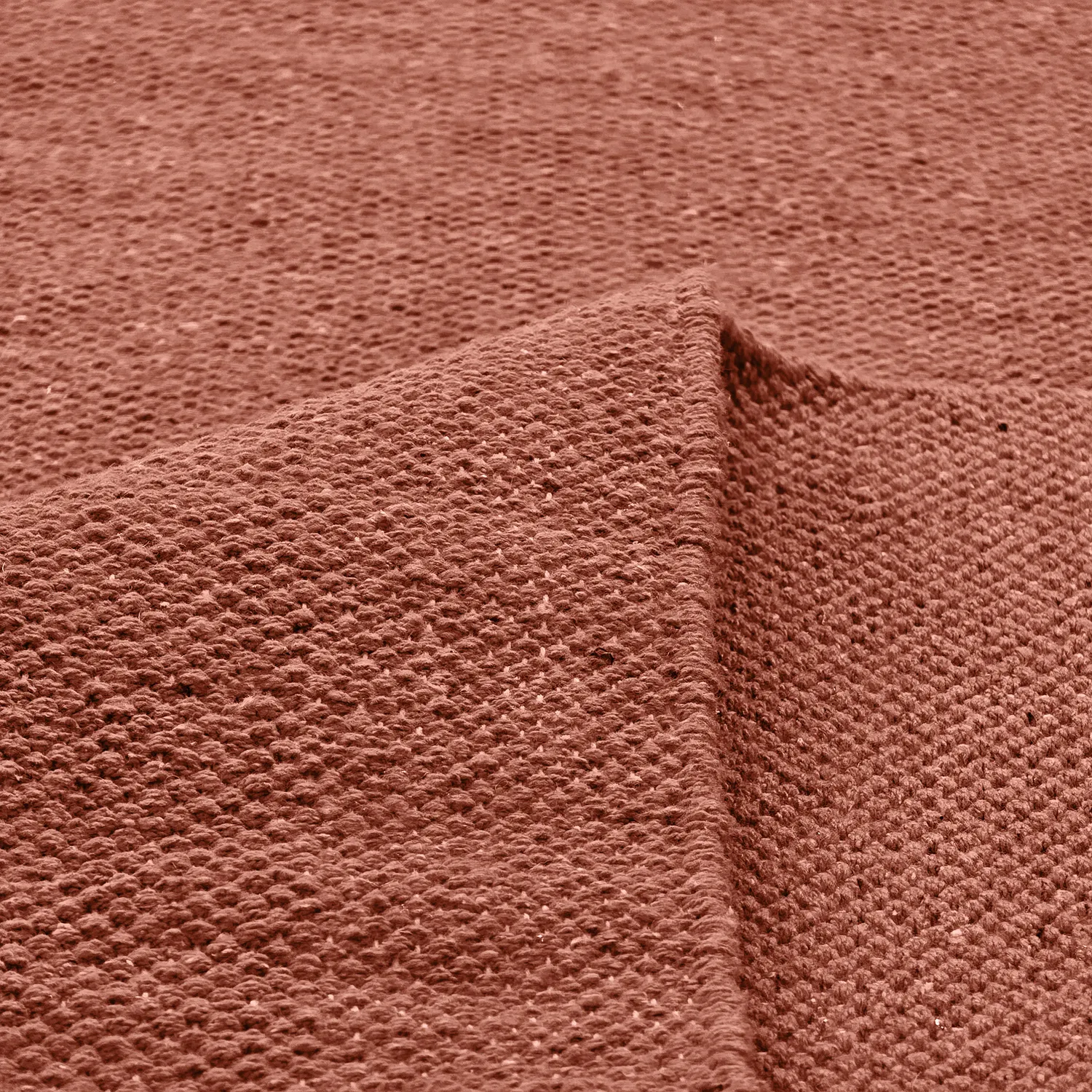 Tapis Coton - Rigolet (terre cuite)