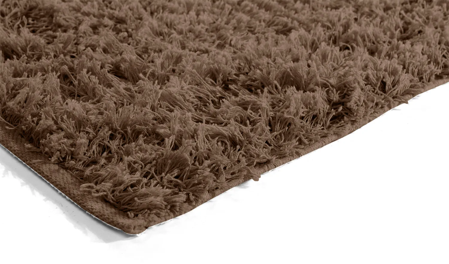 Tapis à poils longs - Bonnie Natural Cotton Shaggy (marron)