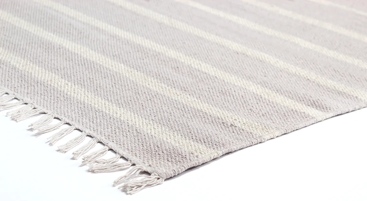 Tapis en coton - Helle (gris)
