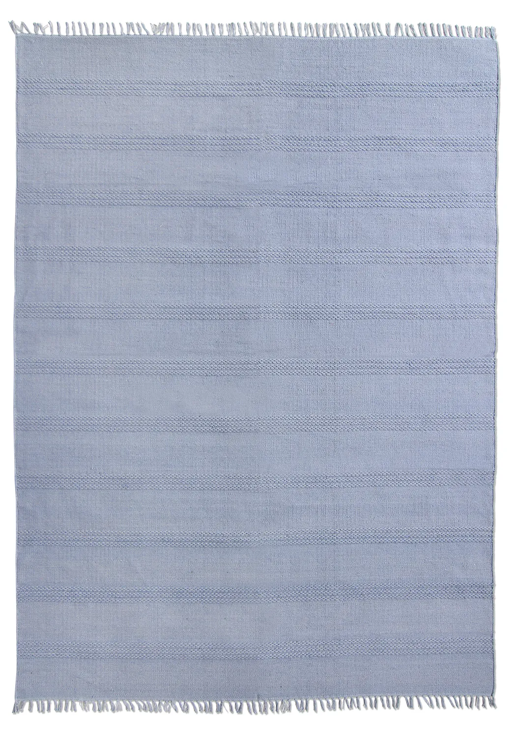 Tapis en coton - Lilje (bleu)