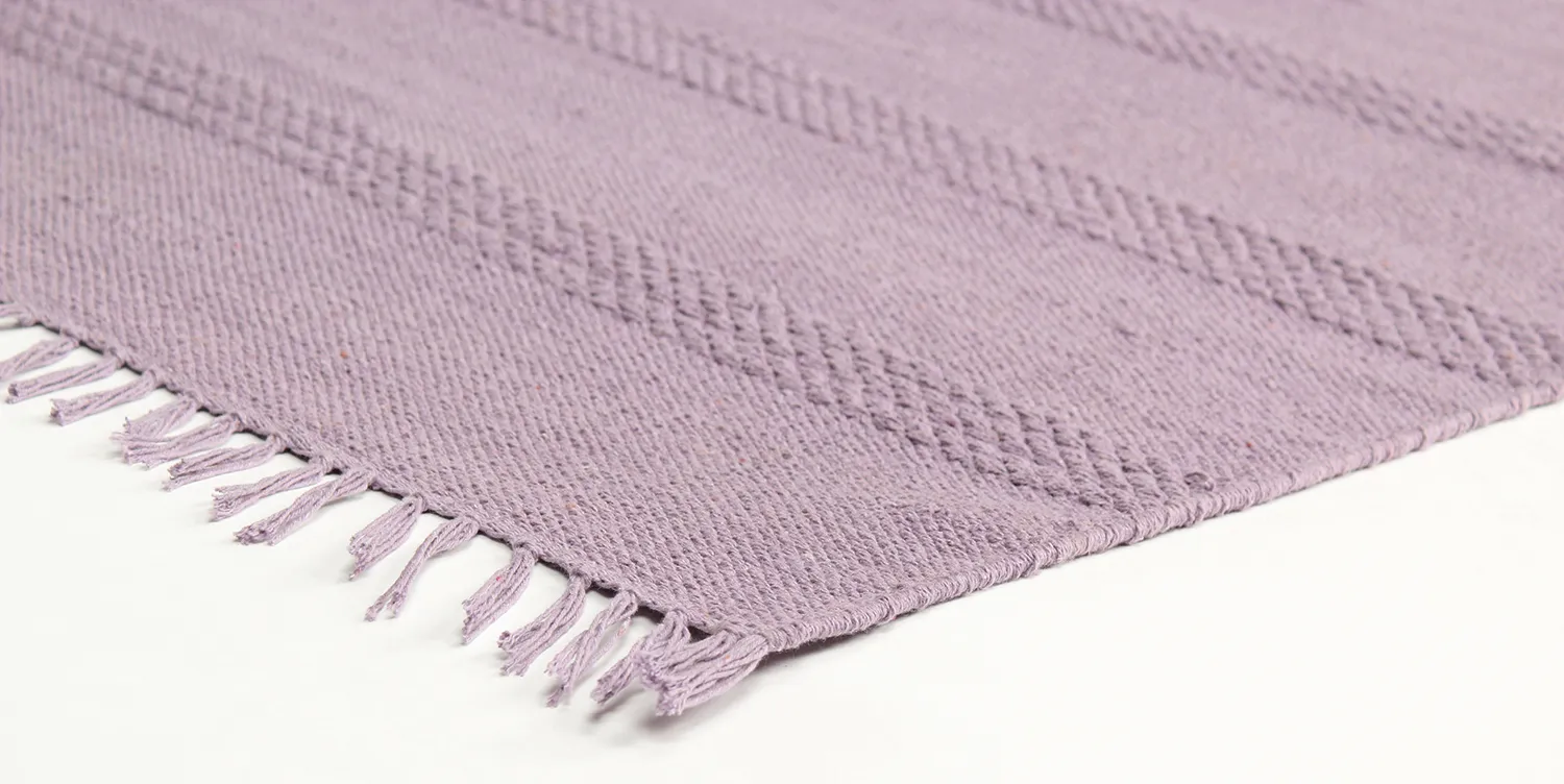 Tapis en coton - Lilje (violet)