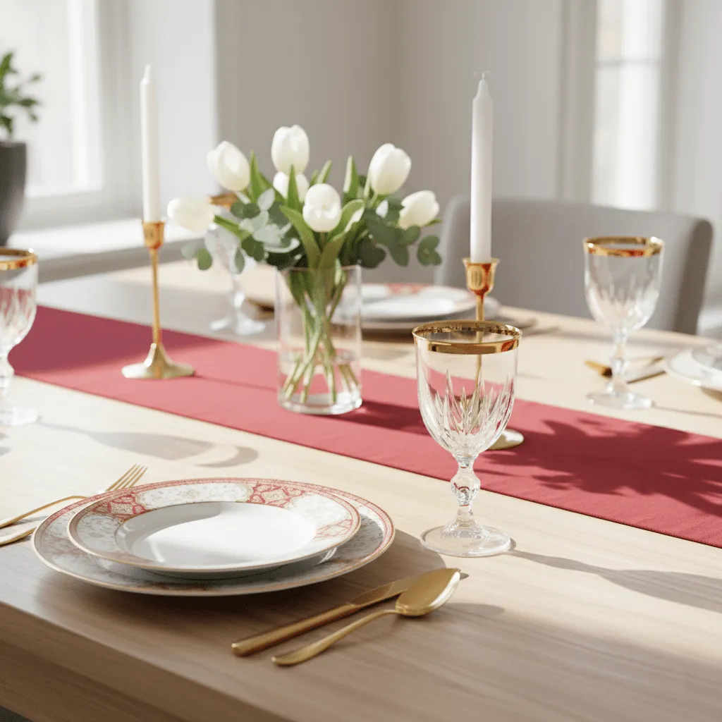 Chemins de table - Niva (bordeaux)