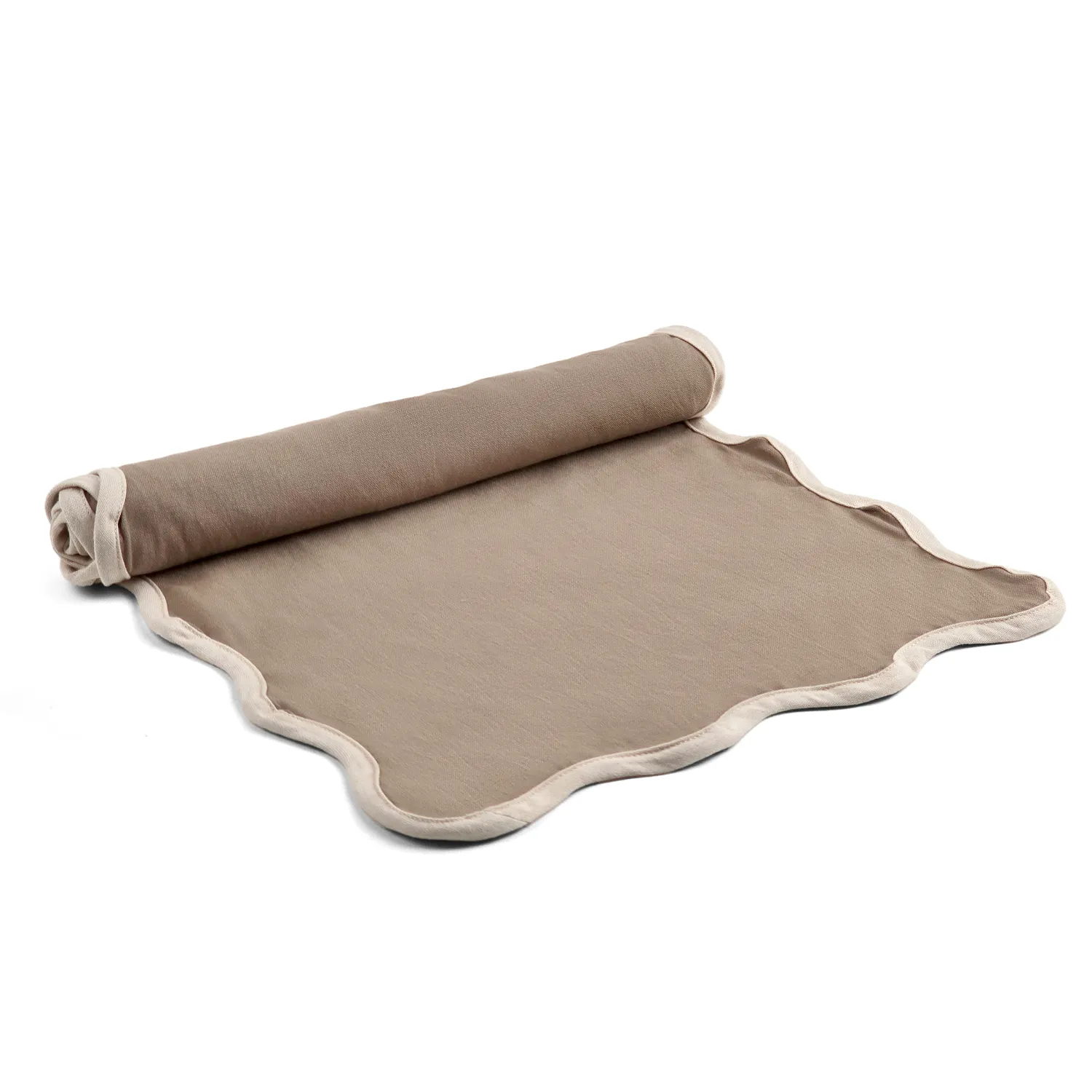 Chemins de table - Yrsa (beige foncé)