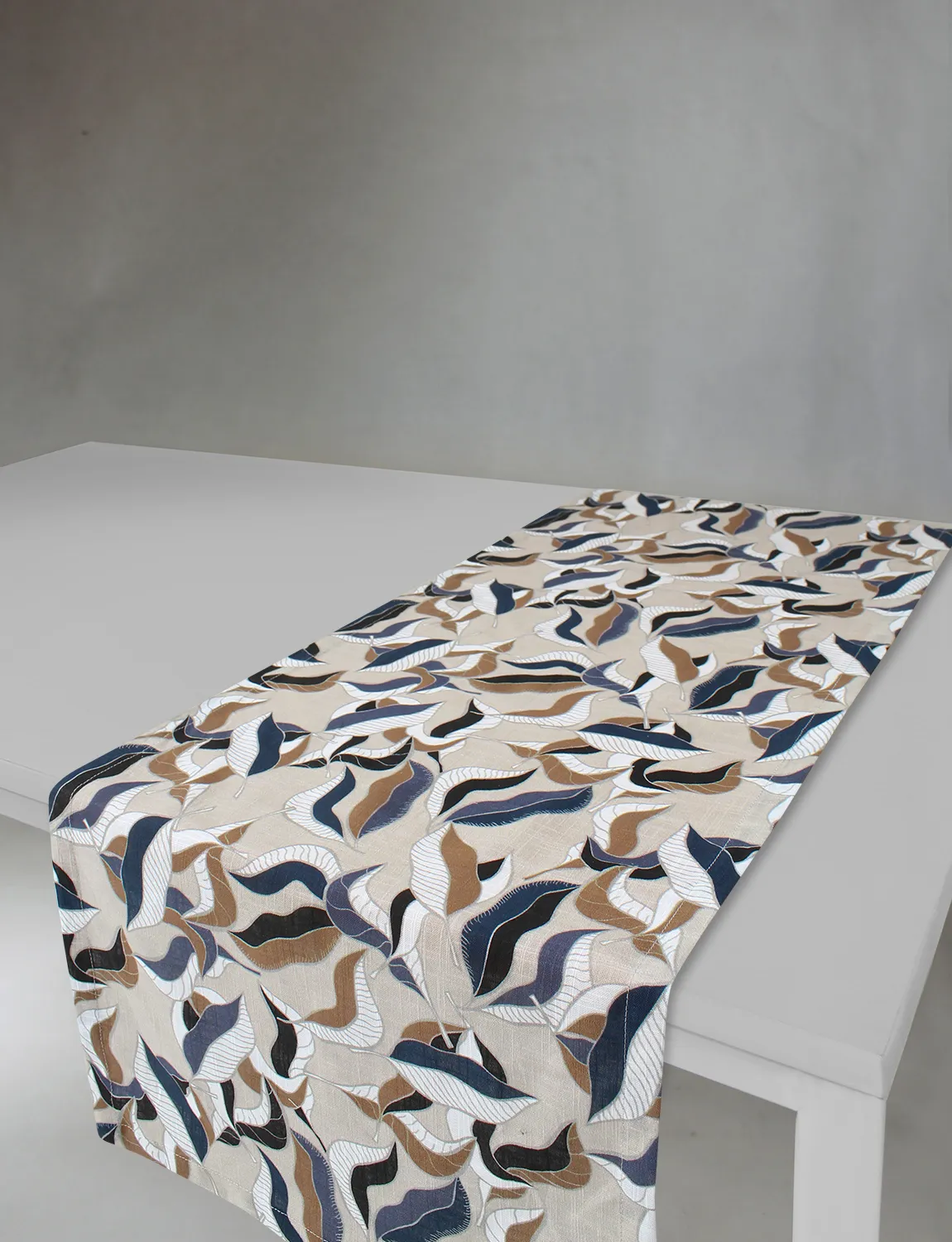 Chemins de table - Chemins Amalie (gris/bleu)