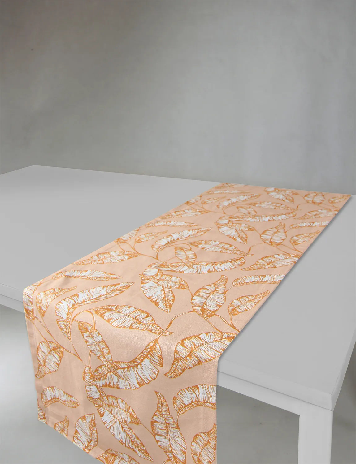 Chemins de table - Chemins Leaves (orange)