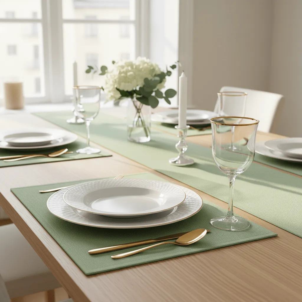 Set de table - 2 unités Niva (vert clair)