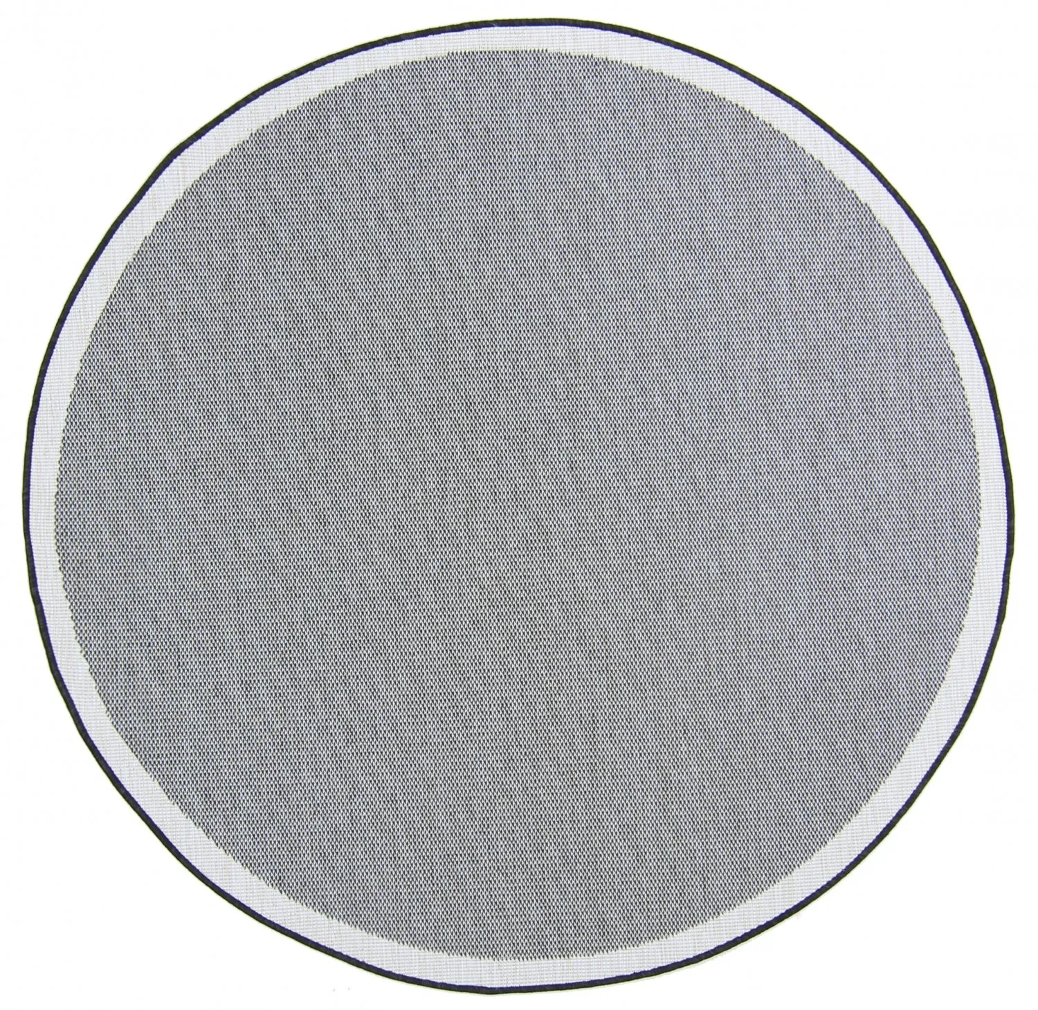 Tapis rond - Sortelha (noir)