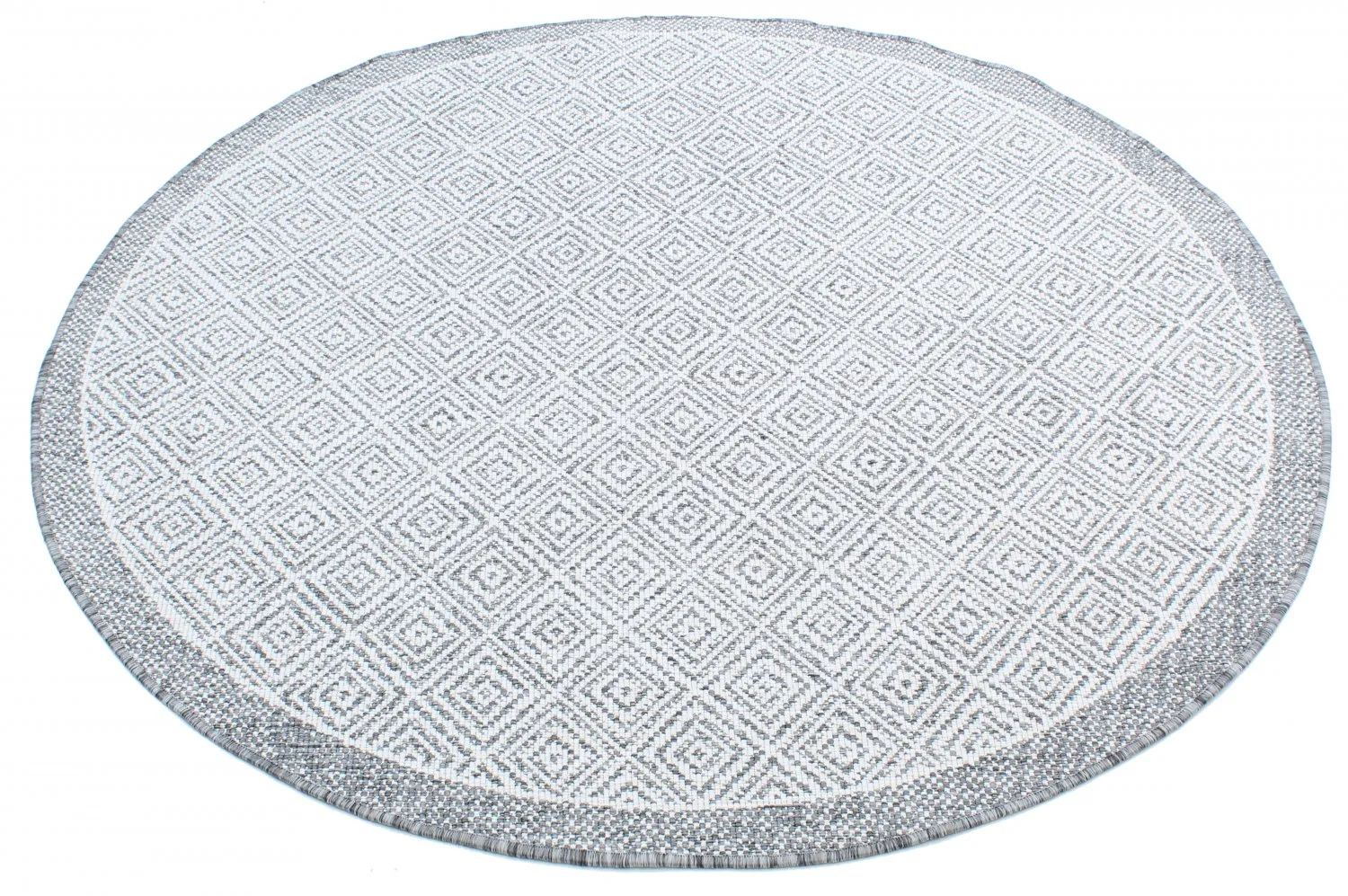 Tapis rond - Monsaraz (gris)