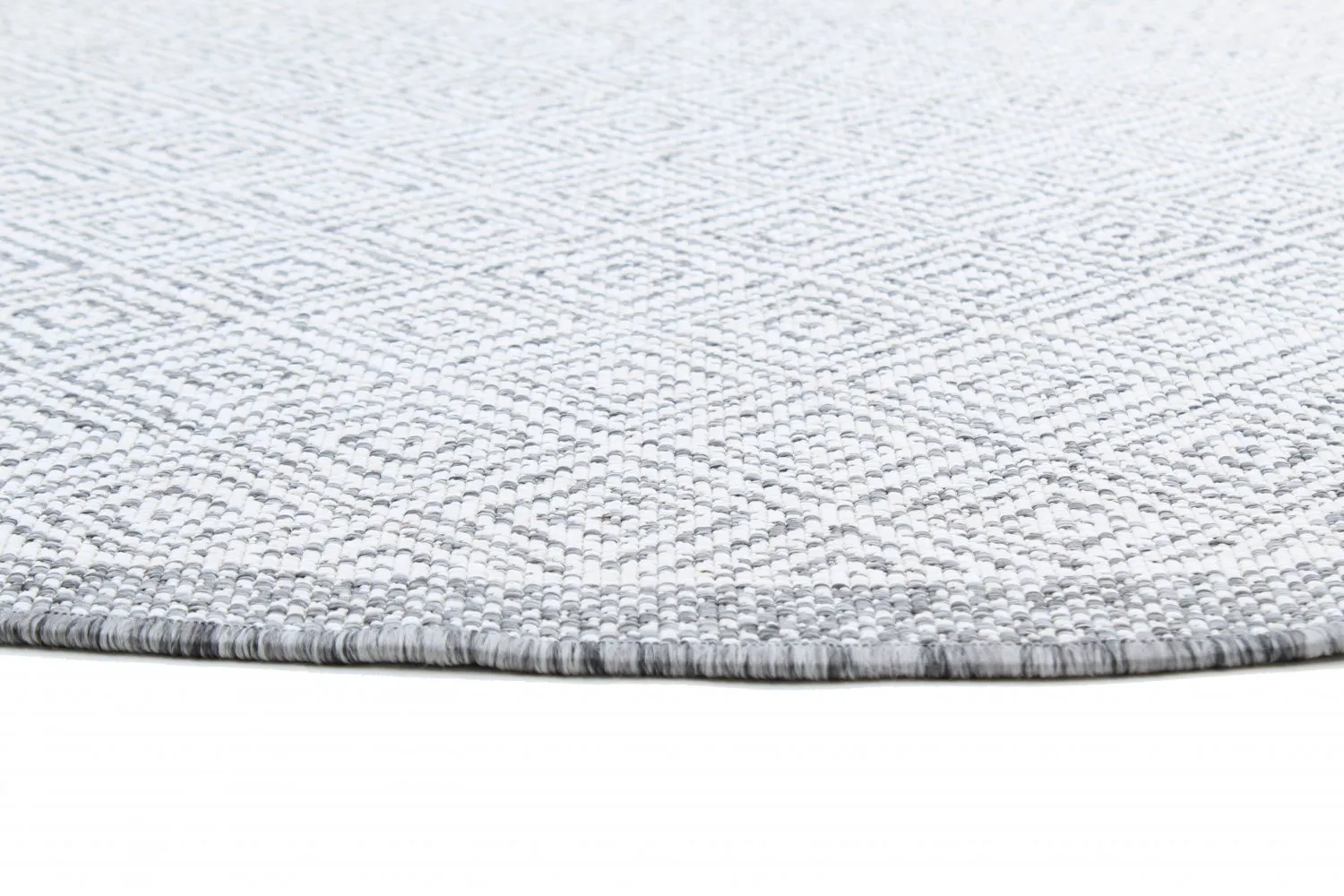 Tapis rond - Monsaraz (gris)