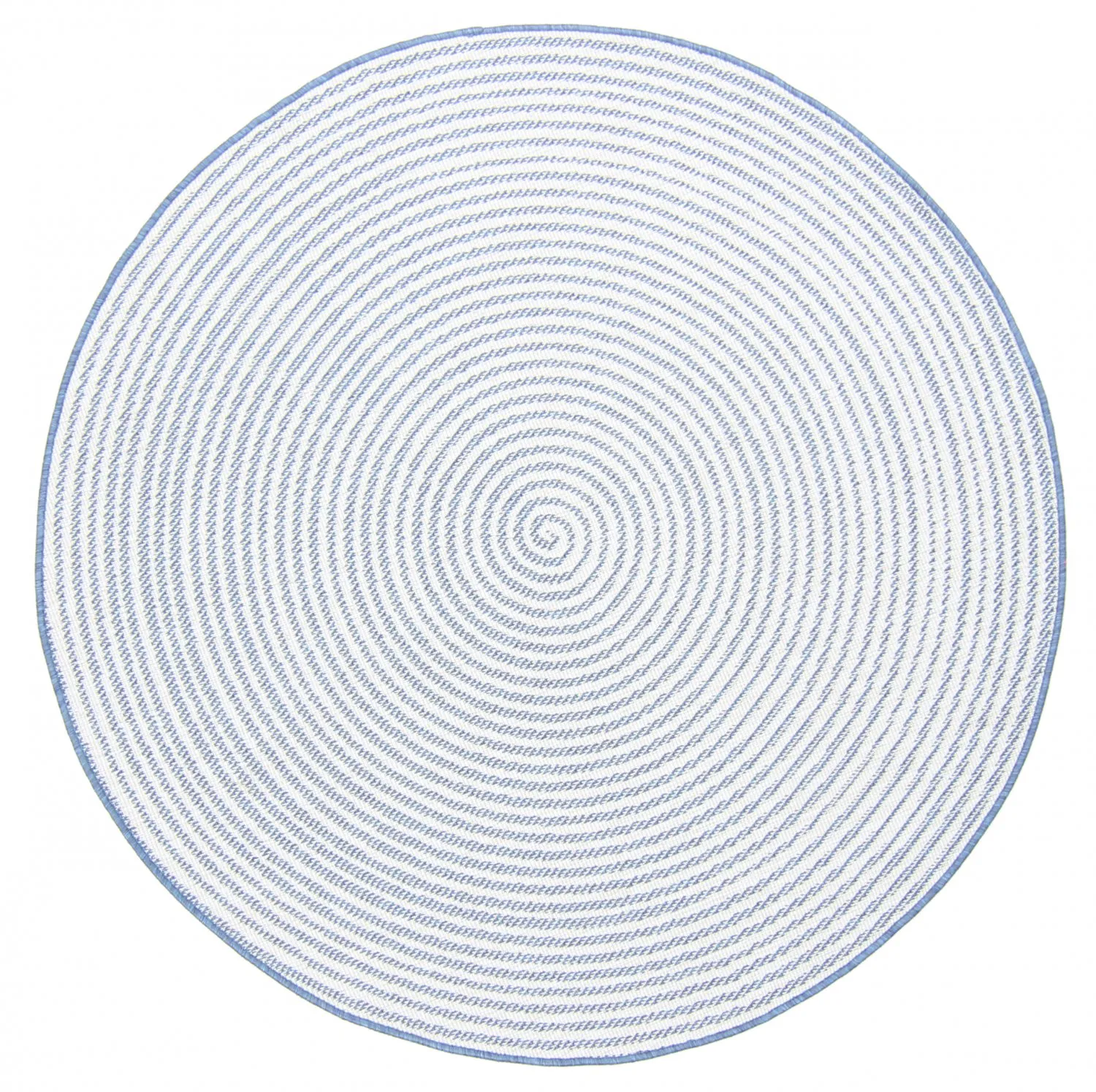 Tapis rond - Ferragudo (bleu)