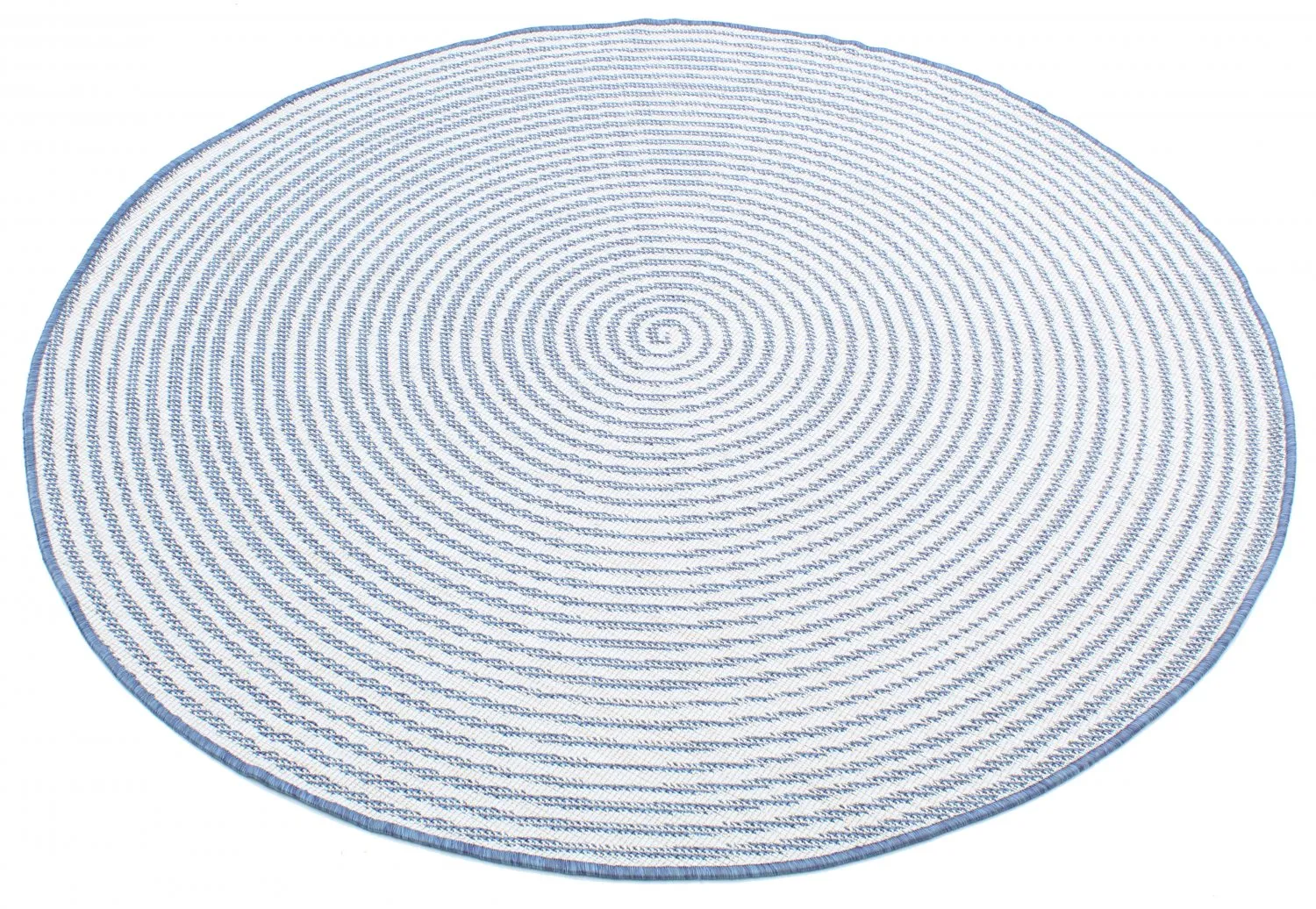 Tapis rond - Ferragudo (bleu)