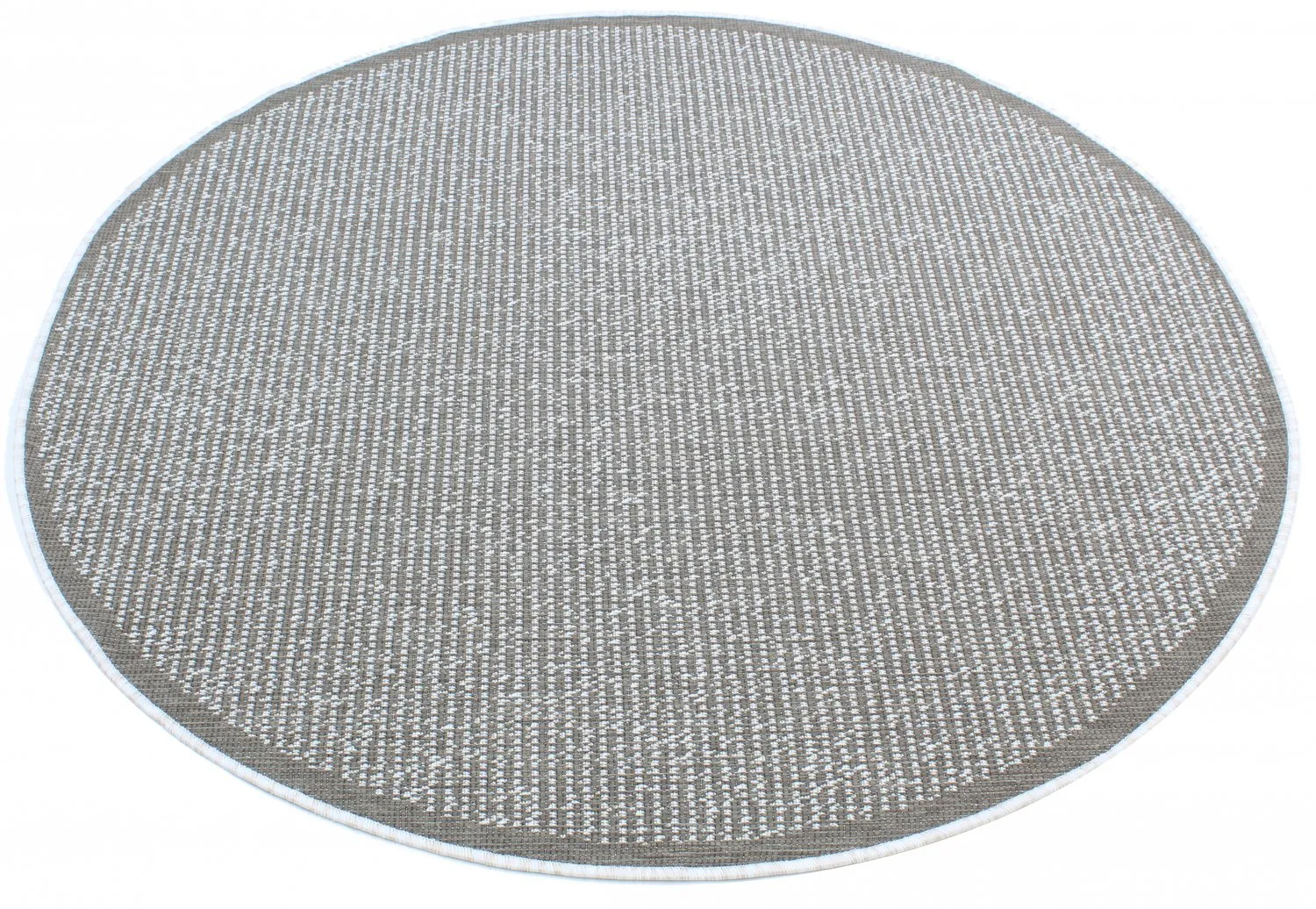 Tapis rond - Tromsø (marron)