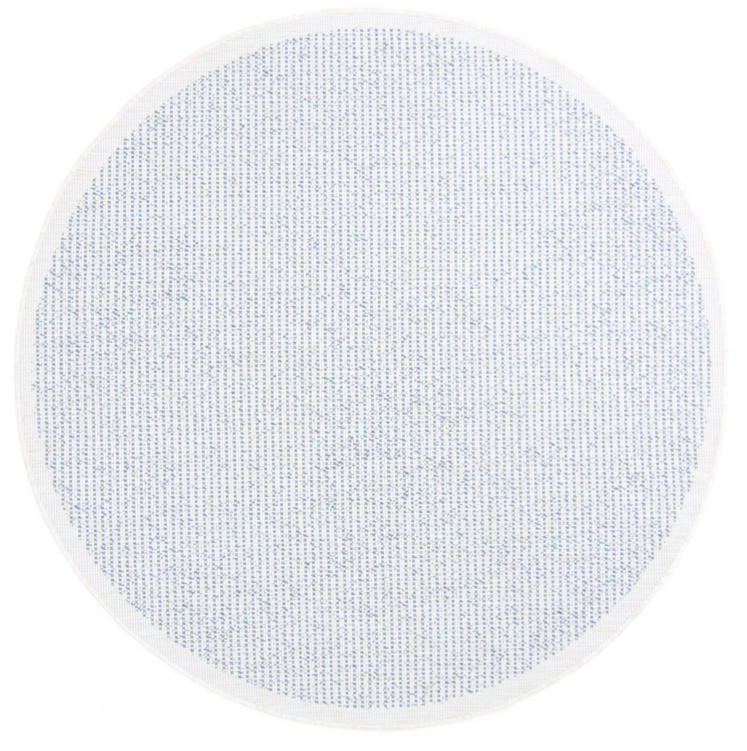 Tapis rond - Tromsø (bleu)