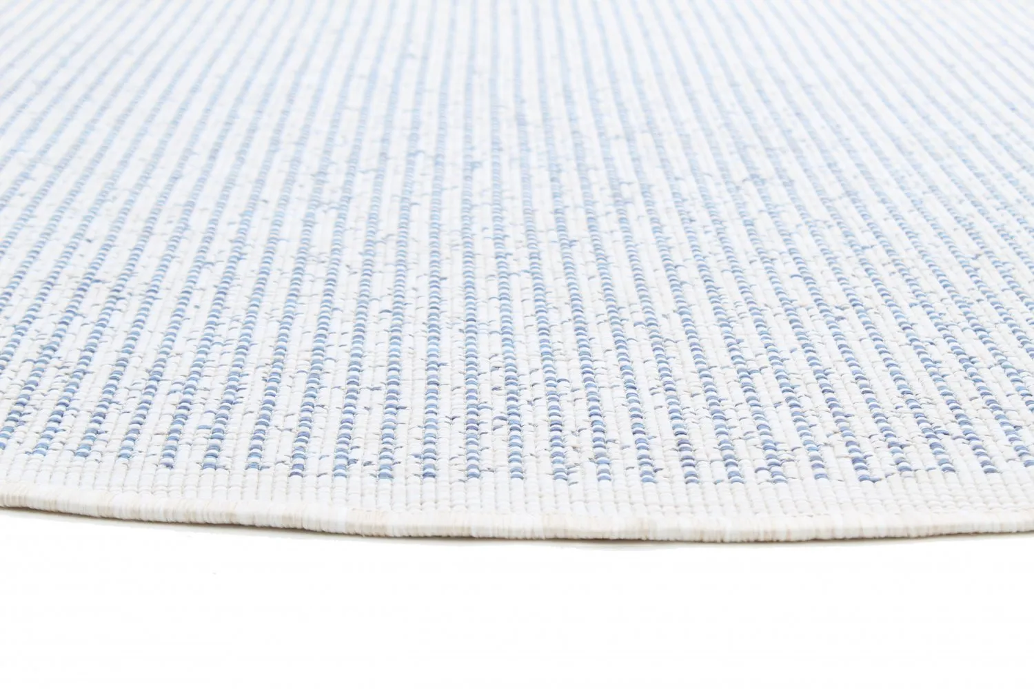 Tapis rond - Tromsø (bleu)