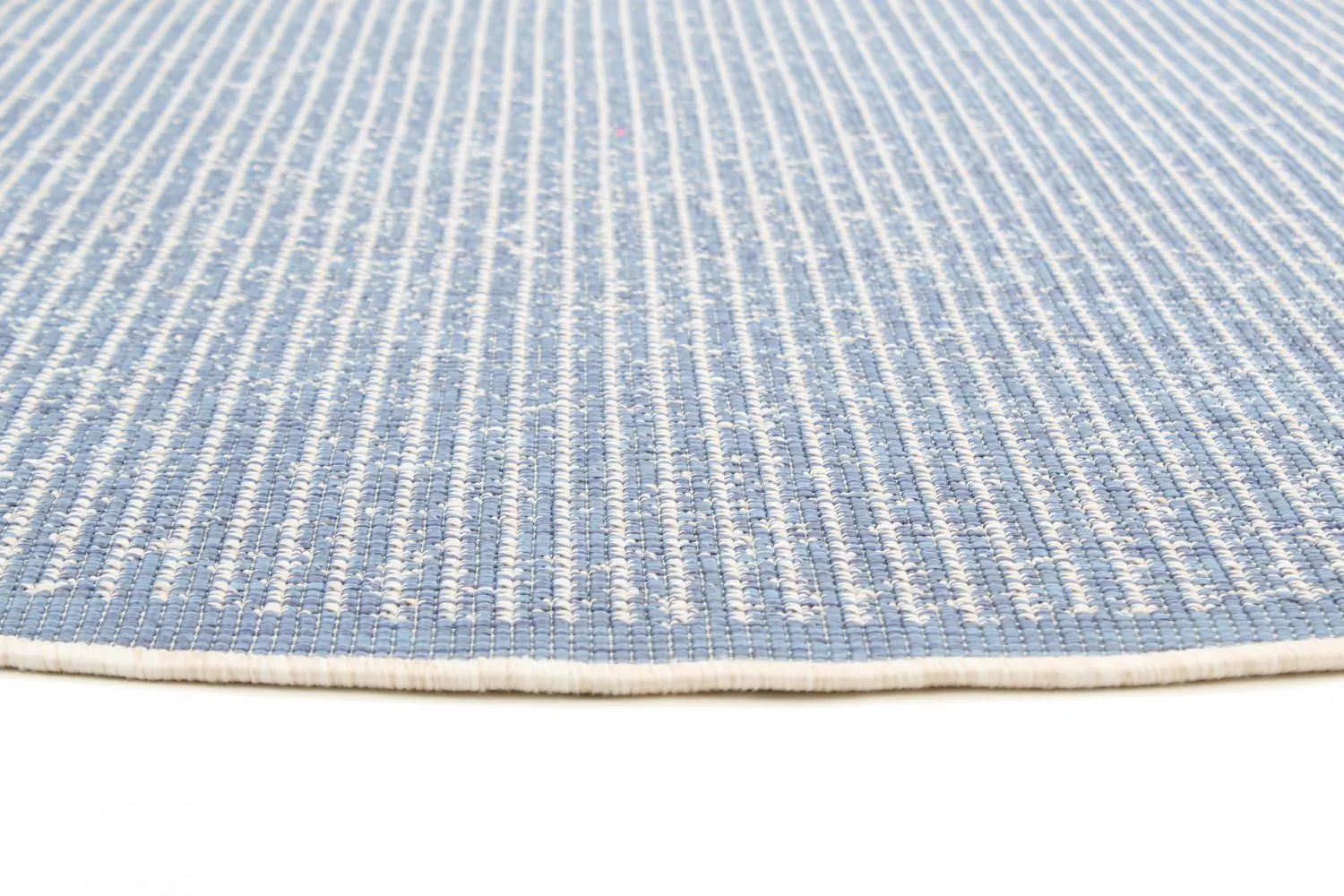 Tapis rond - Tromsø (bleu)