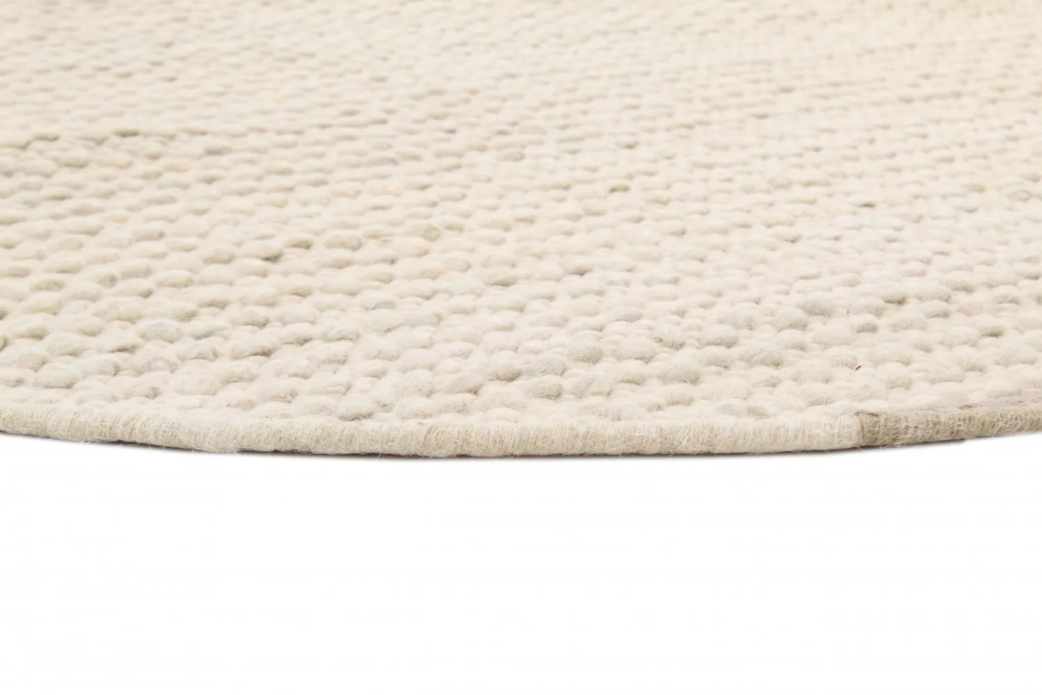 Tapis rond - Odessa (beige)