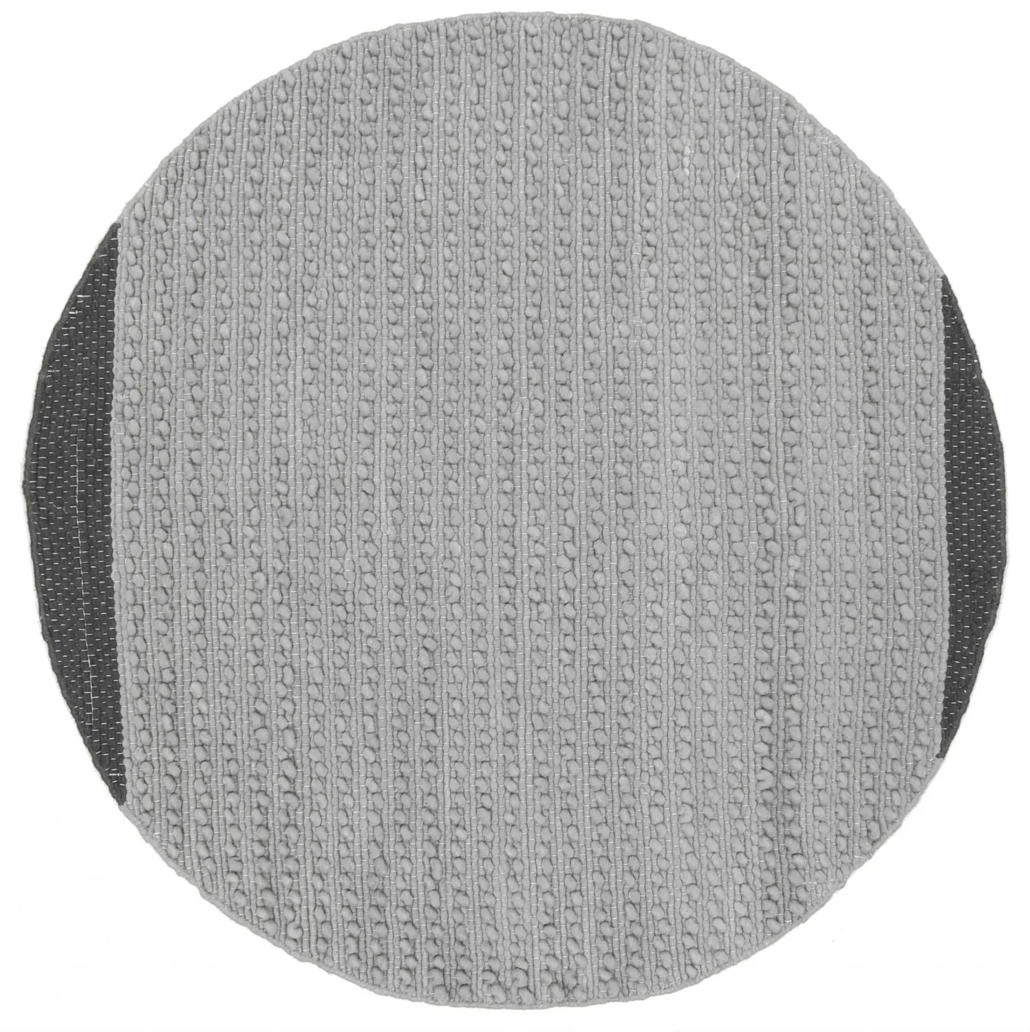 Tapis rond - Odessa (gris)