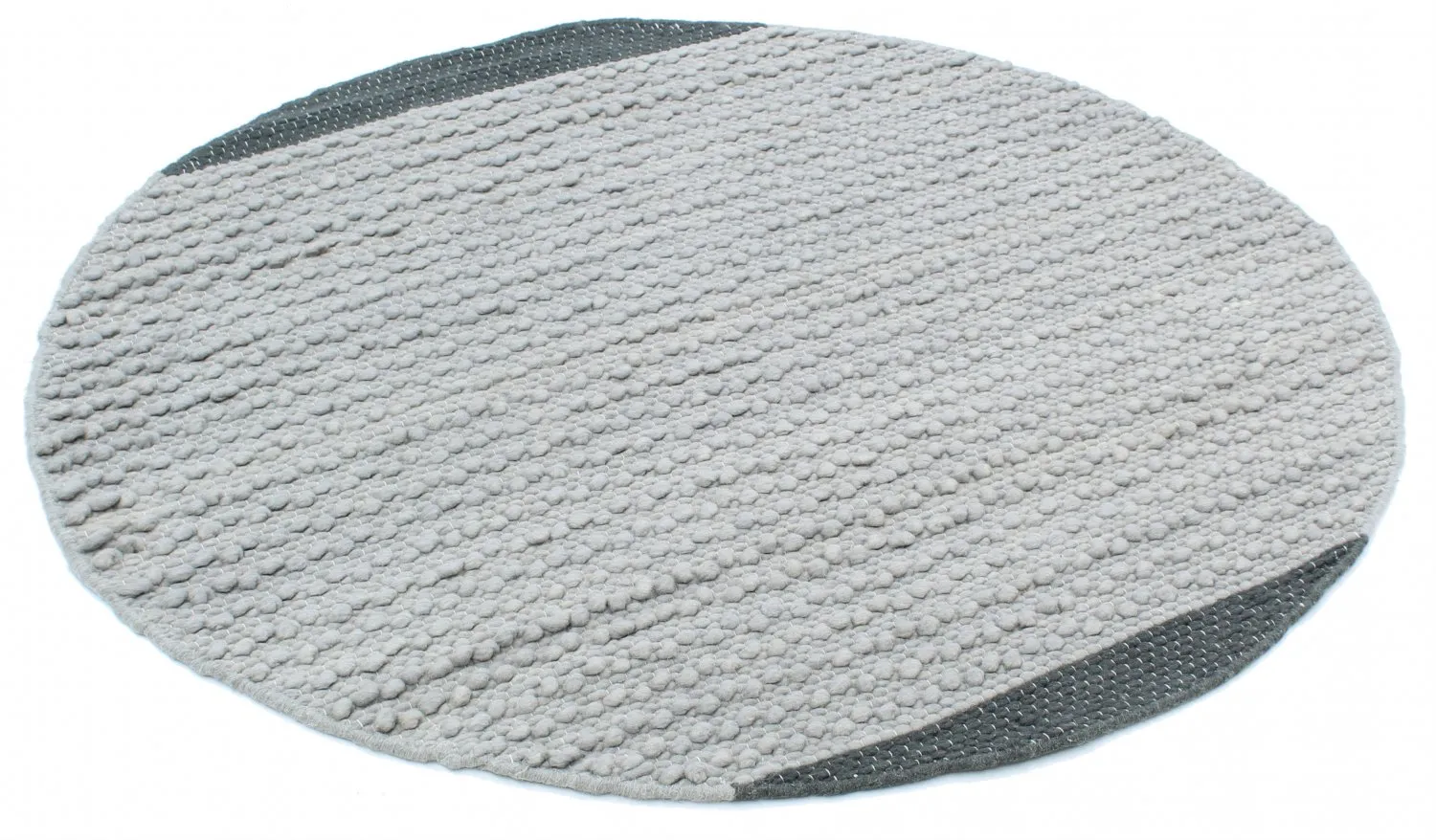 Tapis rond - Odessa (gris)