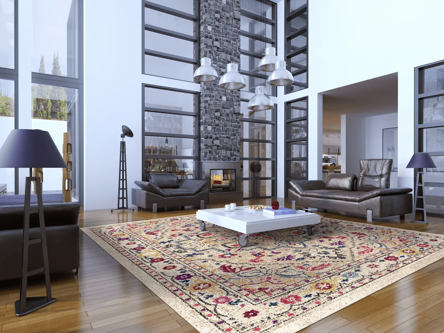 Tapis Wilton - Castro (multicolore)