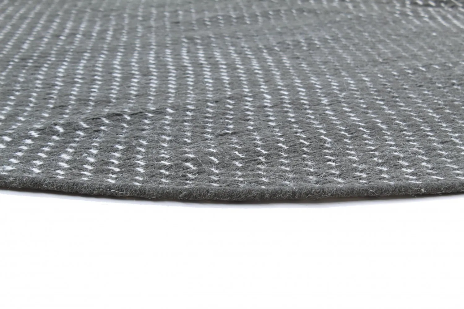 Tapis rond - Clovelly (gris foncé)