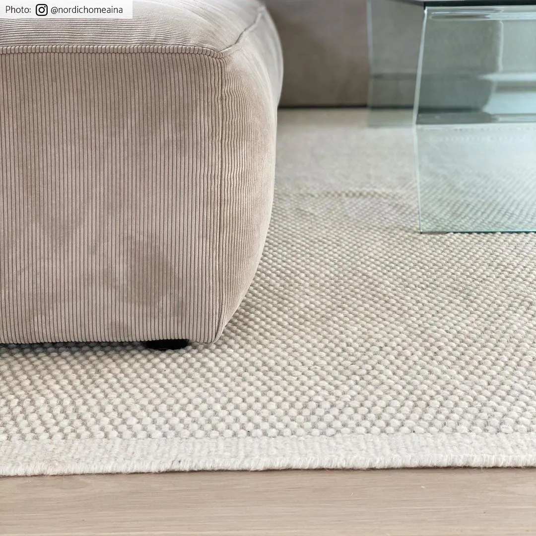 Tapis en laine - Coastal (crème)