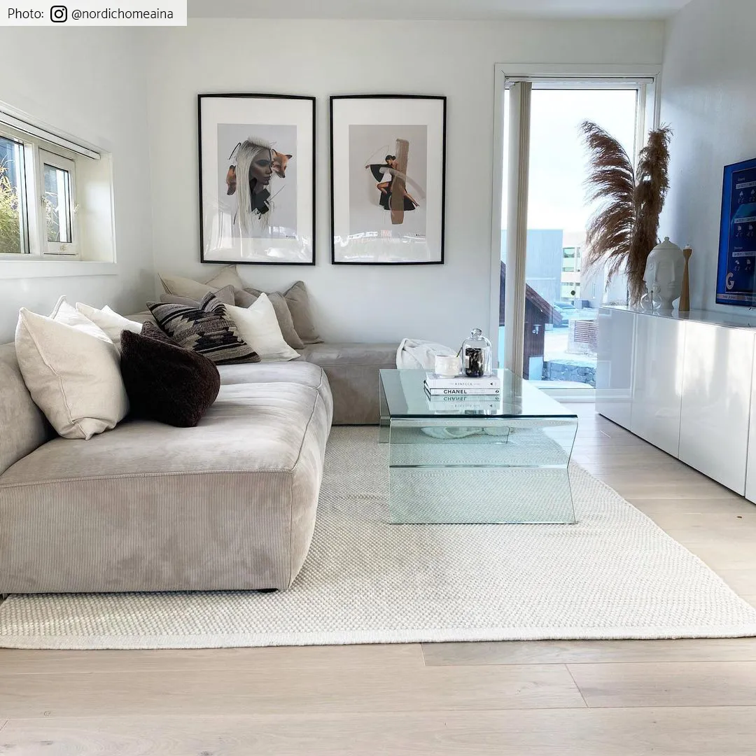 Tapis en laine - Coastal (crème)