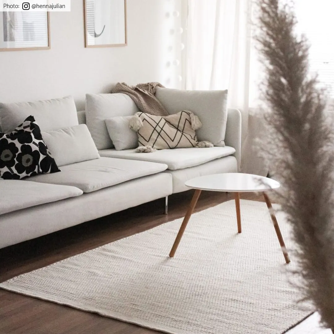 Tapis en laine - Coastal (blanc)