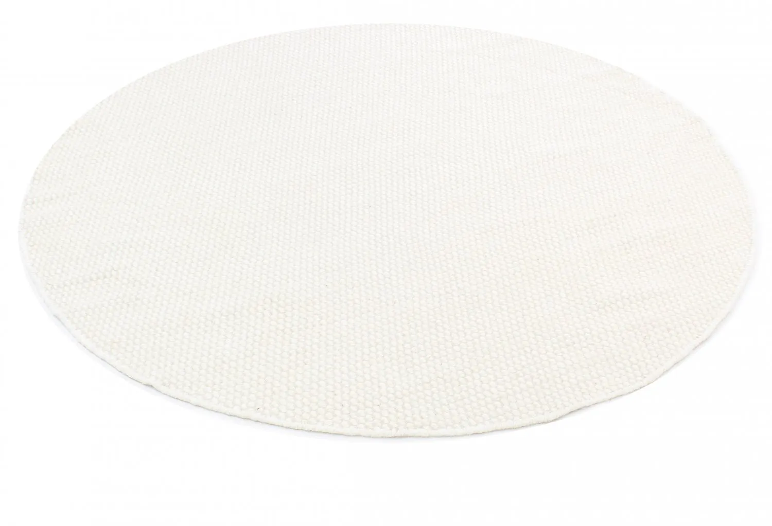 Tapis rond - Coastal (blanc)