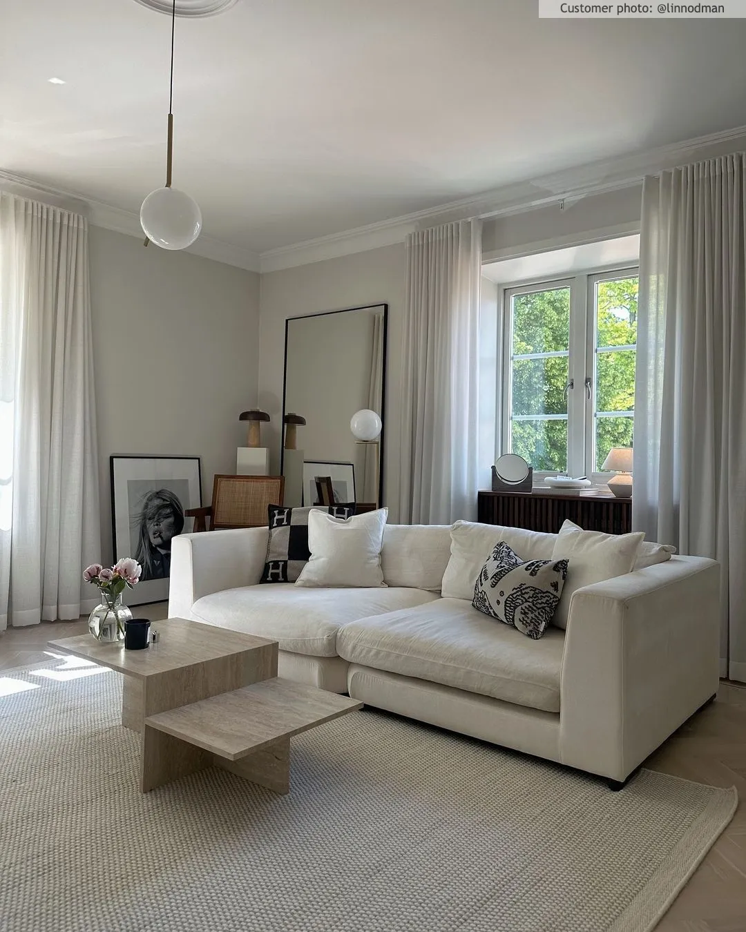 Tapis en laine - Coastal (crème)