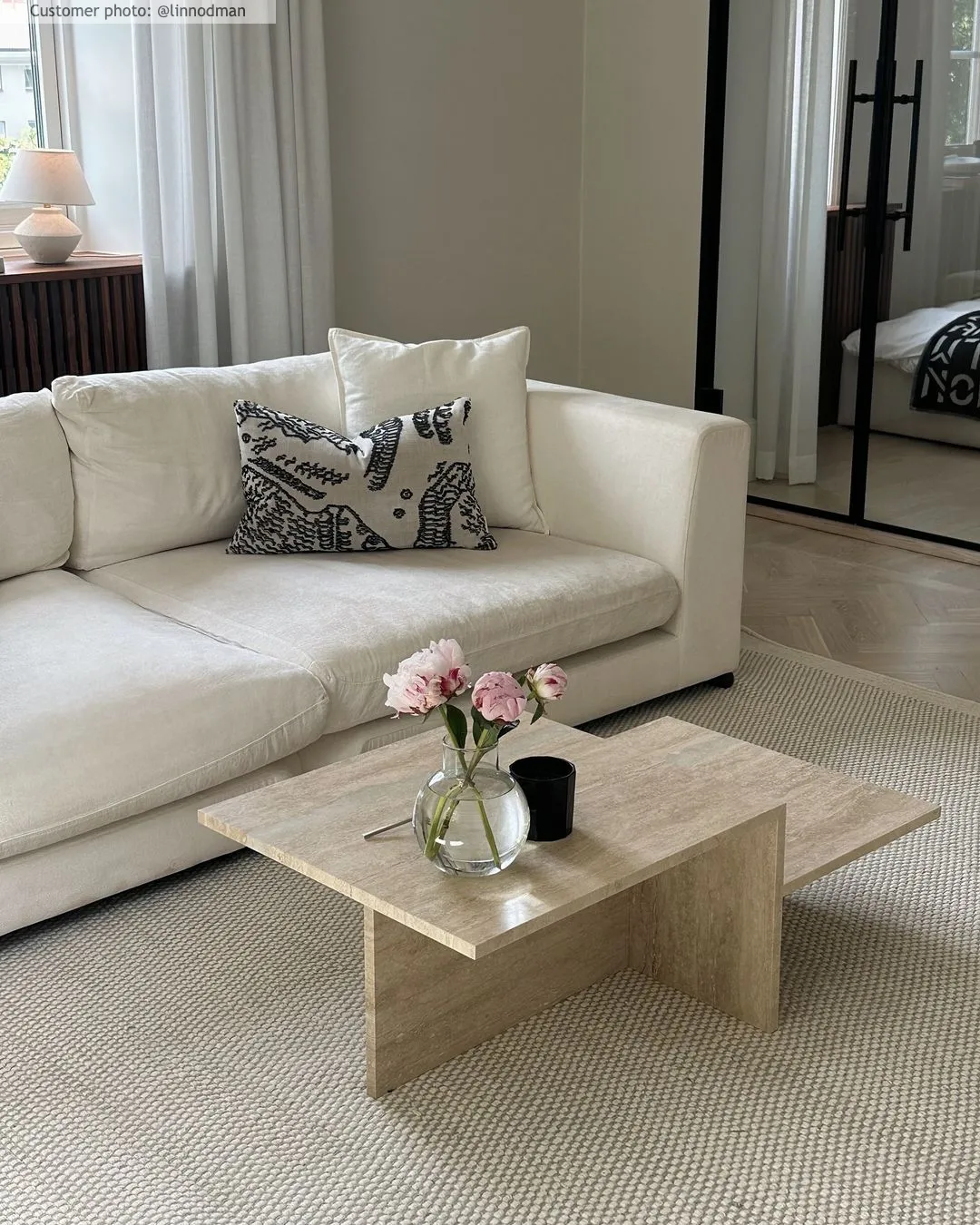 Tapis en laine - Coastal (crème)