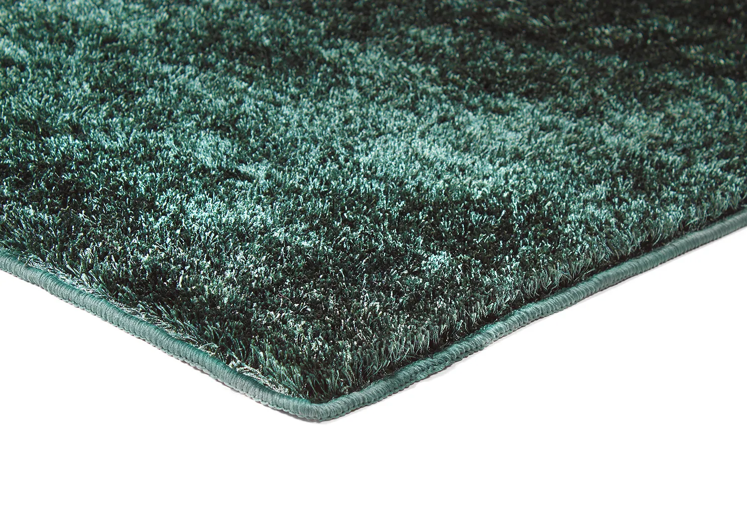 Tapis à poils longs - Cosy (vert foncé)