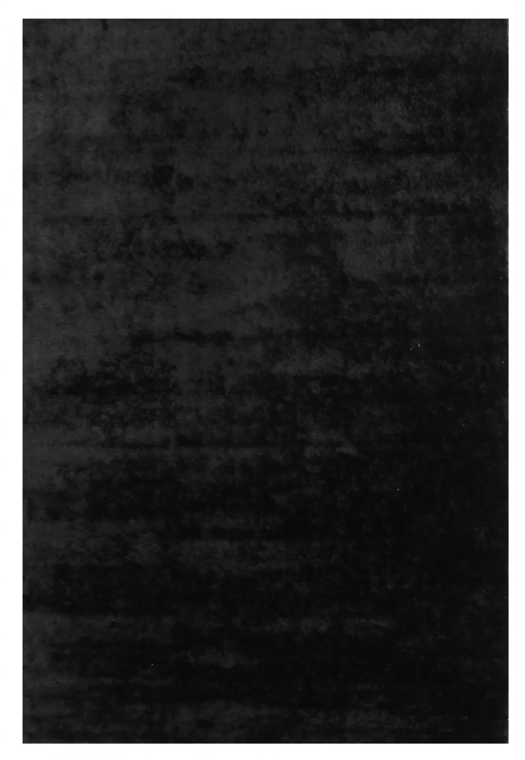 Tapis à poils longs - Cosy (noir)