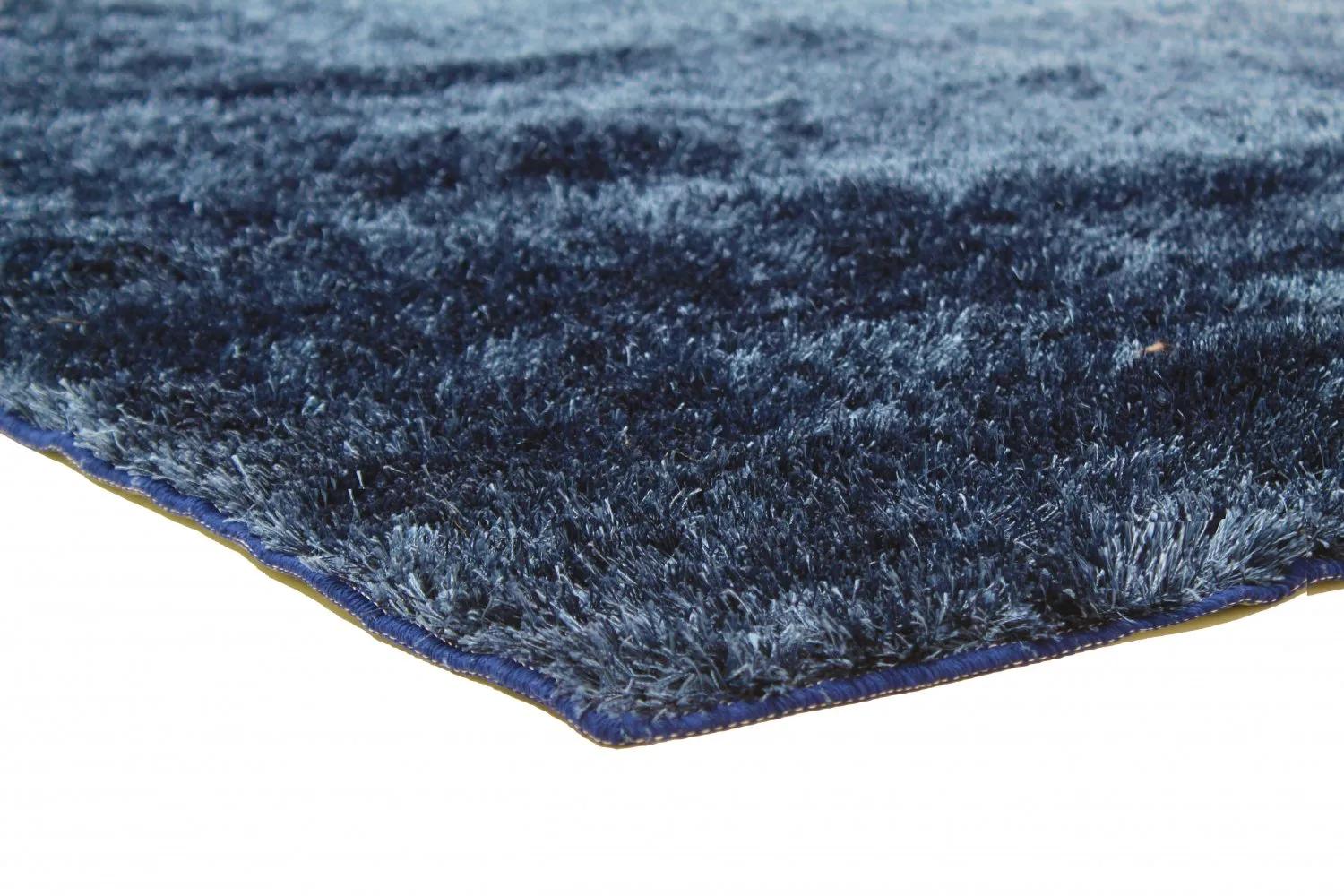 Tapis à poils longs - Cosy (bleu foncé)