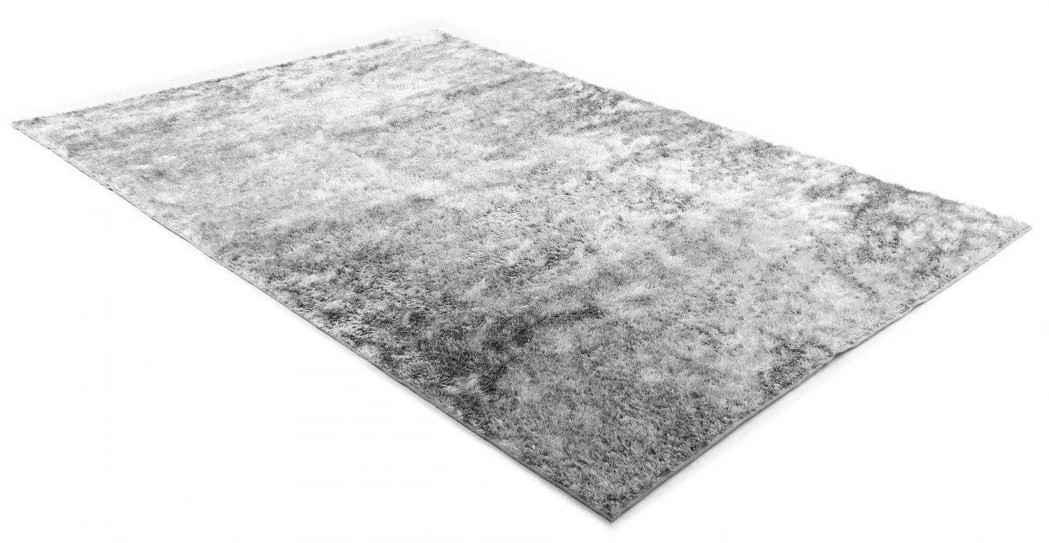 Tapis à poils longs - Cosy (argent)