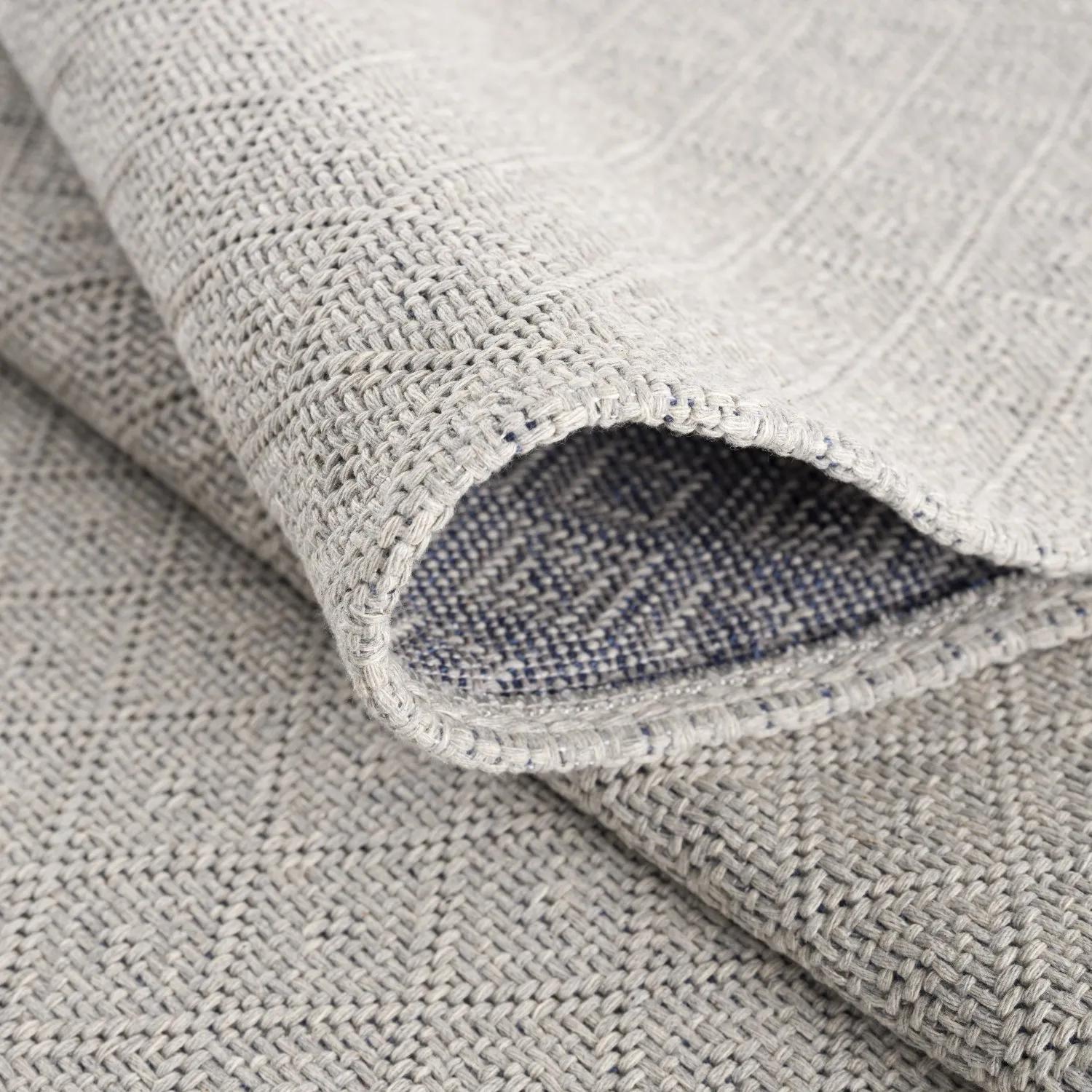 Tapis en coton - Saltnes (gris clair)