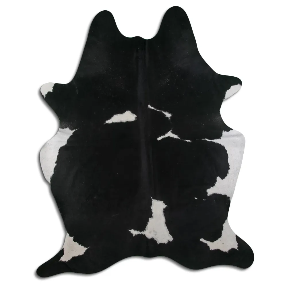 Peau de vache - noir/blanc 06