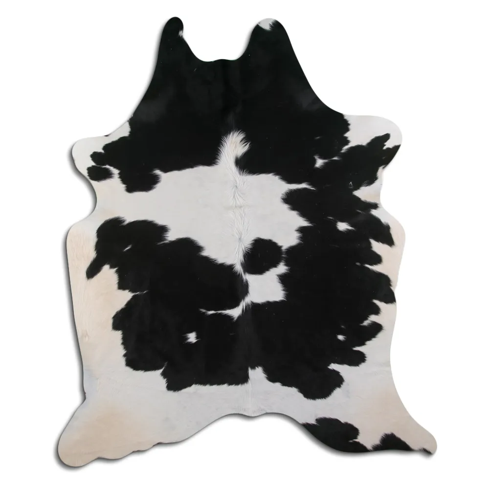Peau de vache - noir/blanc 08