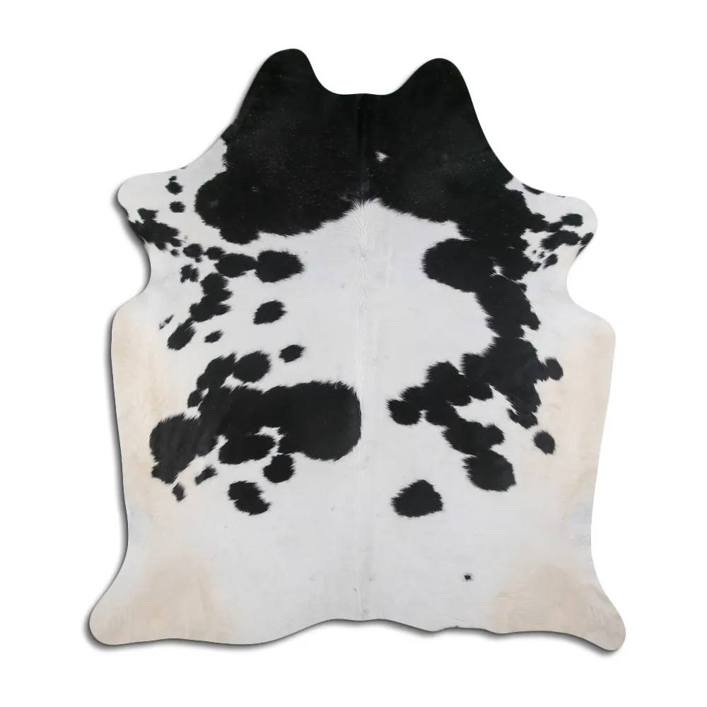 Peau de vache - noir/blanc 57