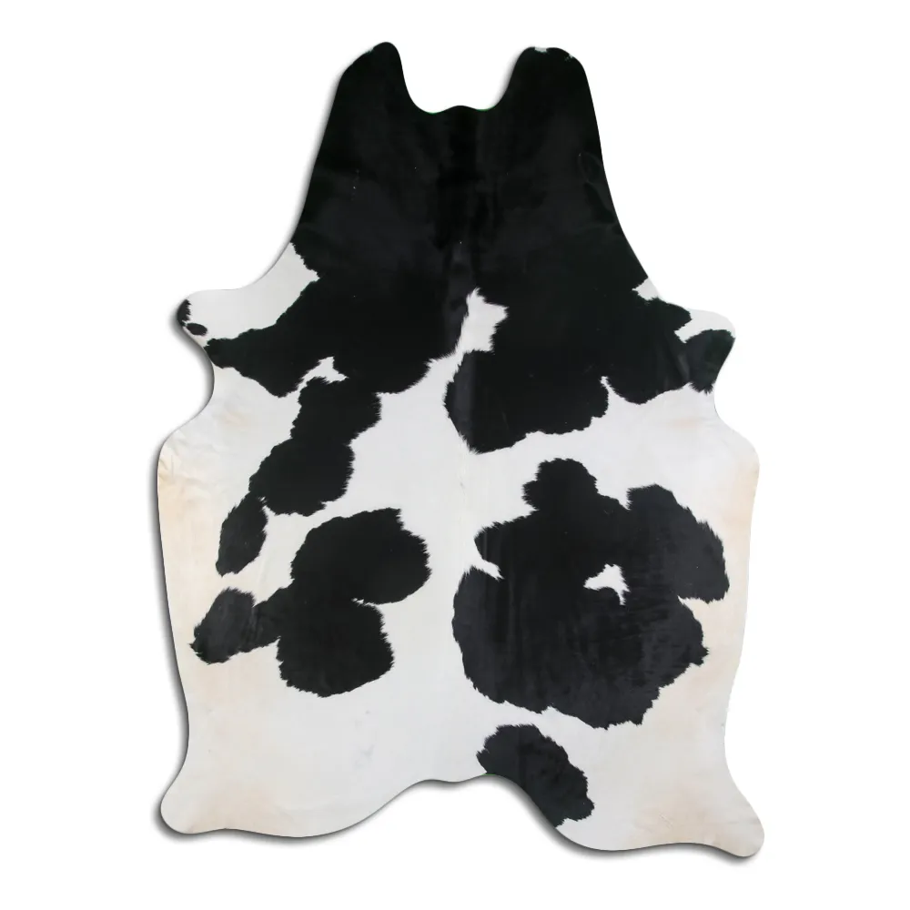 Peau de vache - noir/blanc 75