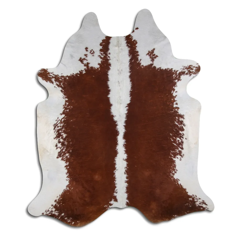 Peau de vache - Marron et Blanc 122