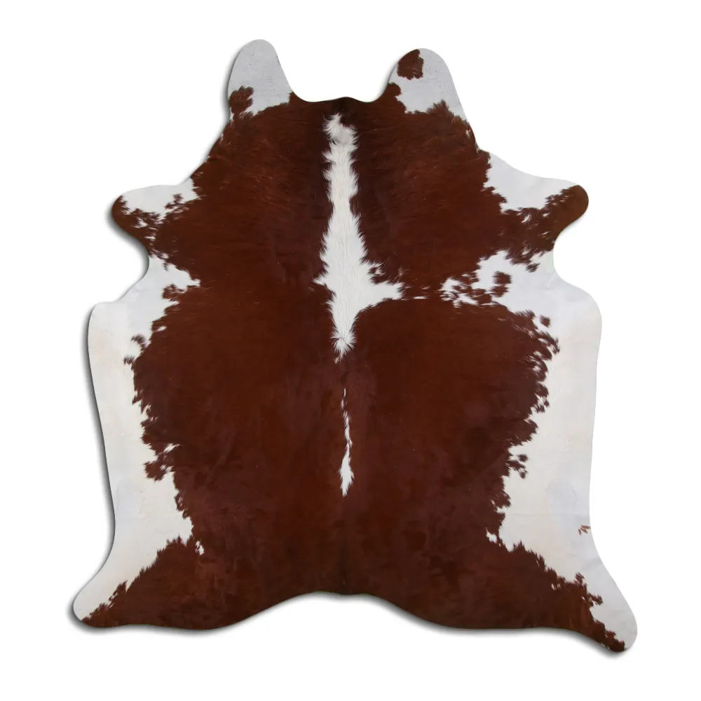 Peau de vache - Marron et Blanc 126