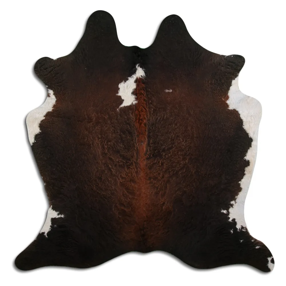 Peau de vache - Marron et Blanc 60