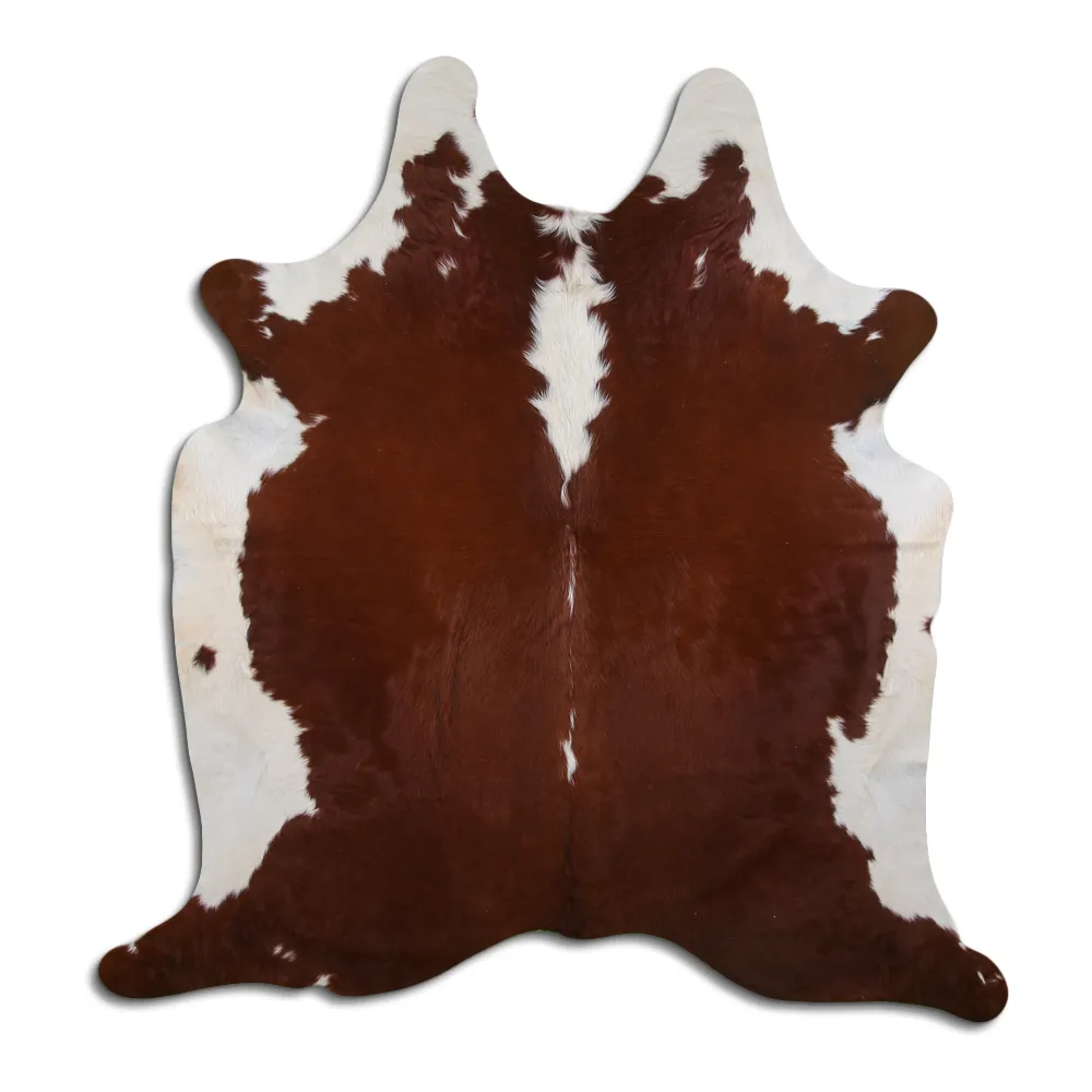 Peau de vache - Marron et Blanc 61
