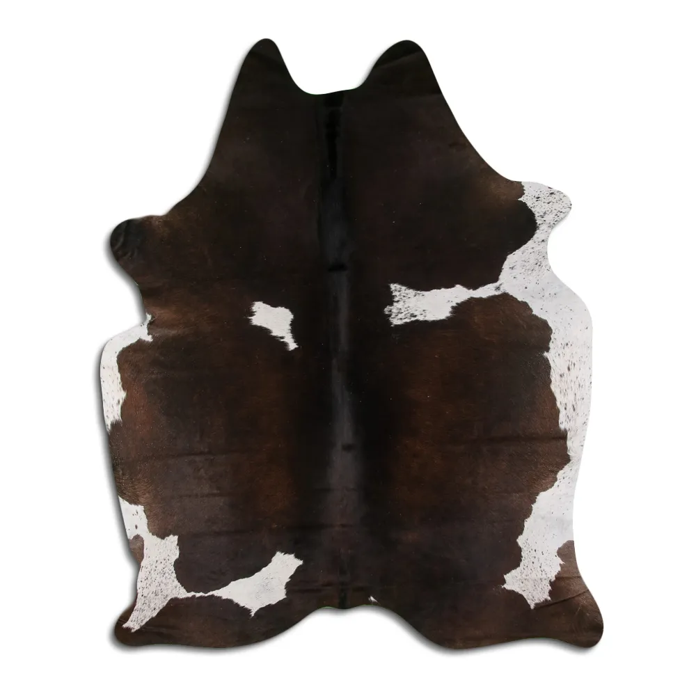 Peau de vache - Marron och Vit 160