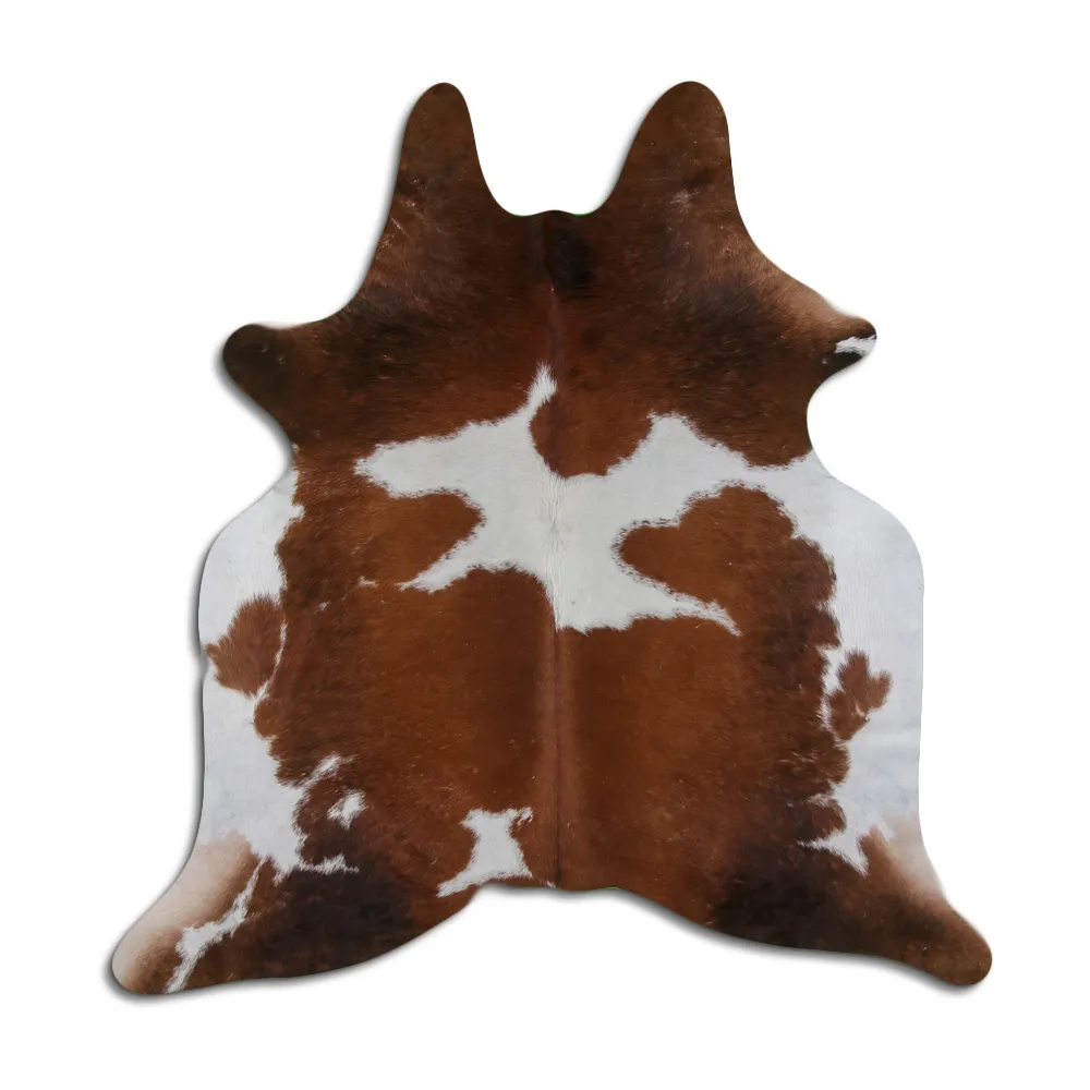 Peau de vache - Marron et Blanc 50