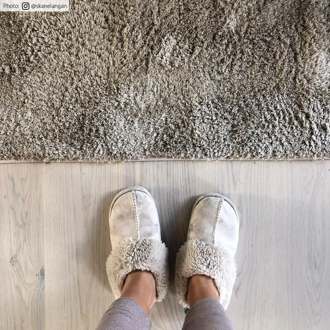 Tapis moelleux - Soft Shine (beige)