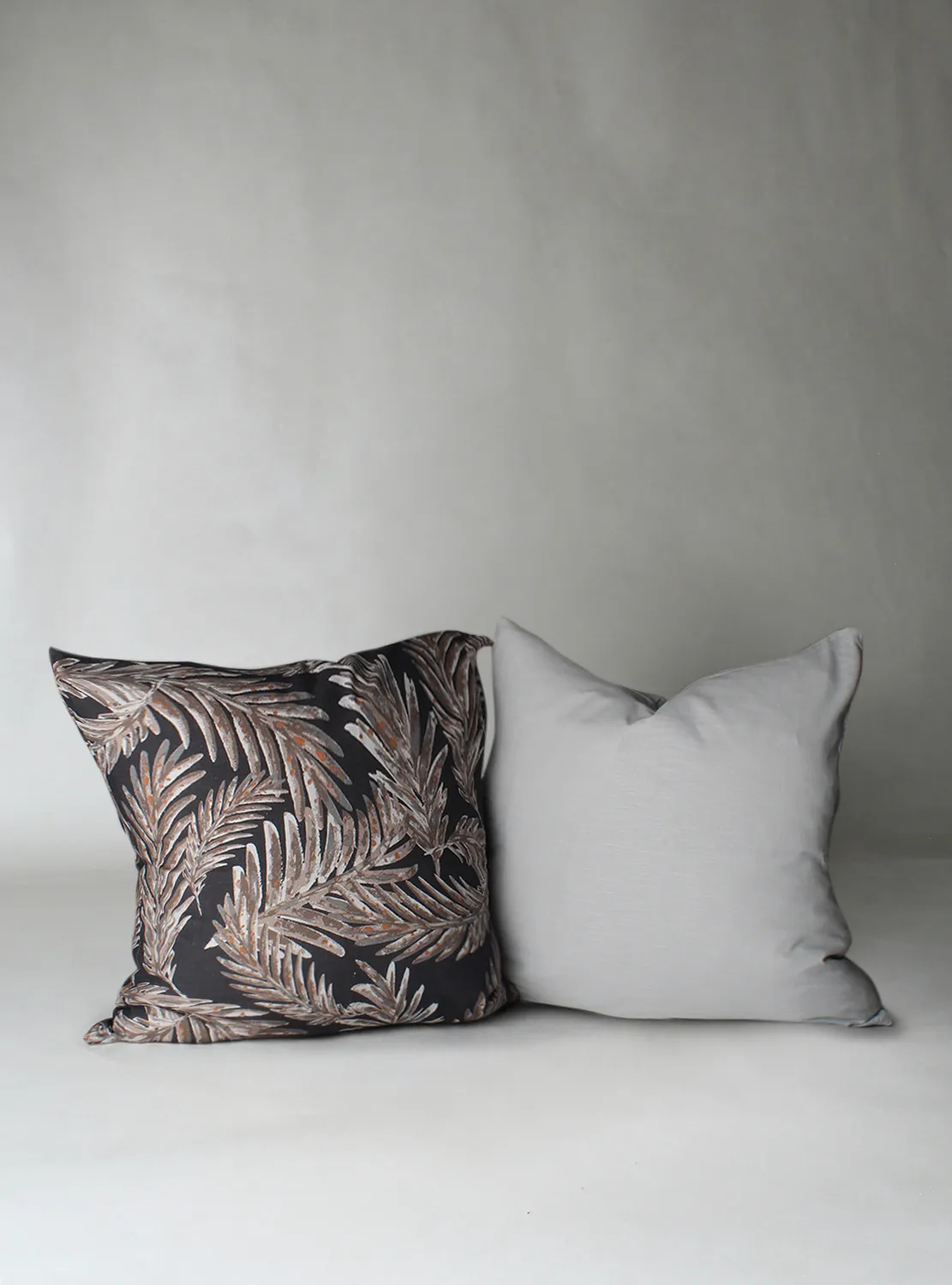 Housse de coussin lot de 2 - Acacia (argent)